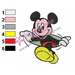 Mickey Mouse Cartoon Embroidery 19